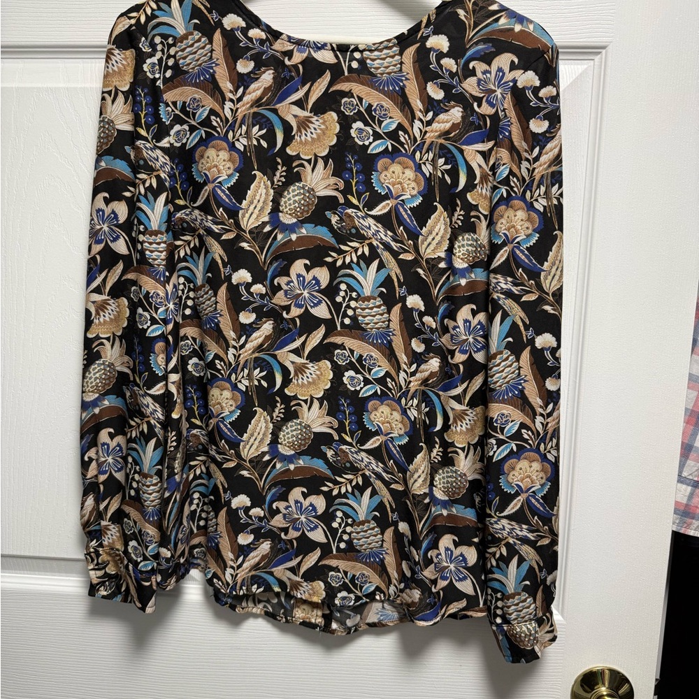 Floral Print Women's Top